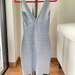Used HERVE LEGER XS DRESS
